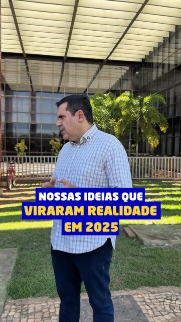 Começamos dezembro celebrando as ideias que viraram realidade em 2025.✨

Seguimos firmes, fazendo política com seriedade, perto das pessoas e focados no que realmente importa.
Obrigado a cada pessoa que caminha ao nosso lado nessa jornada. 💙